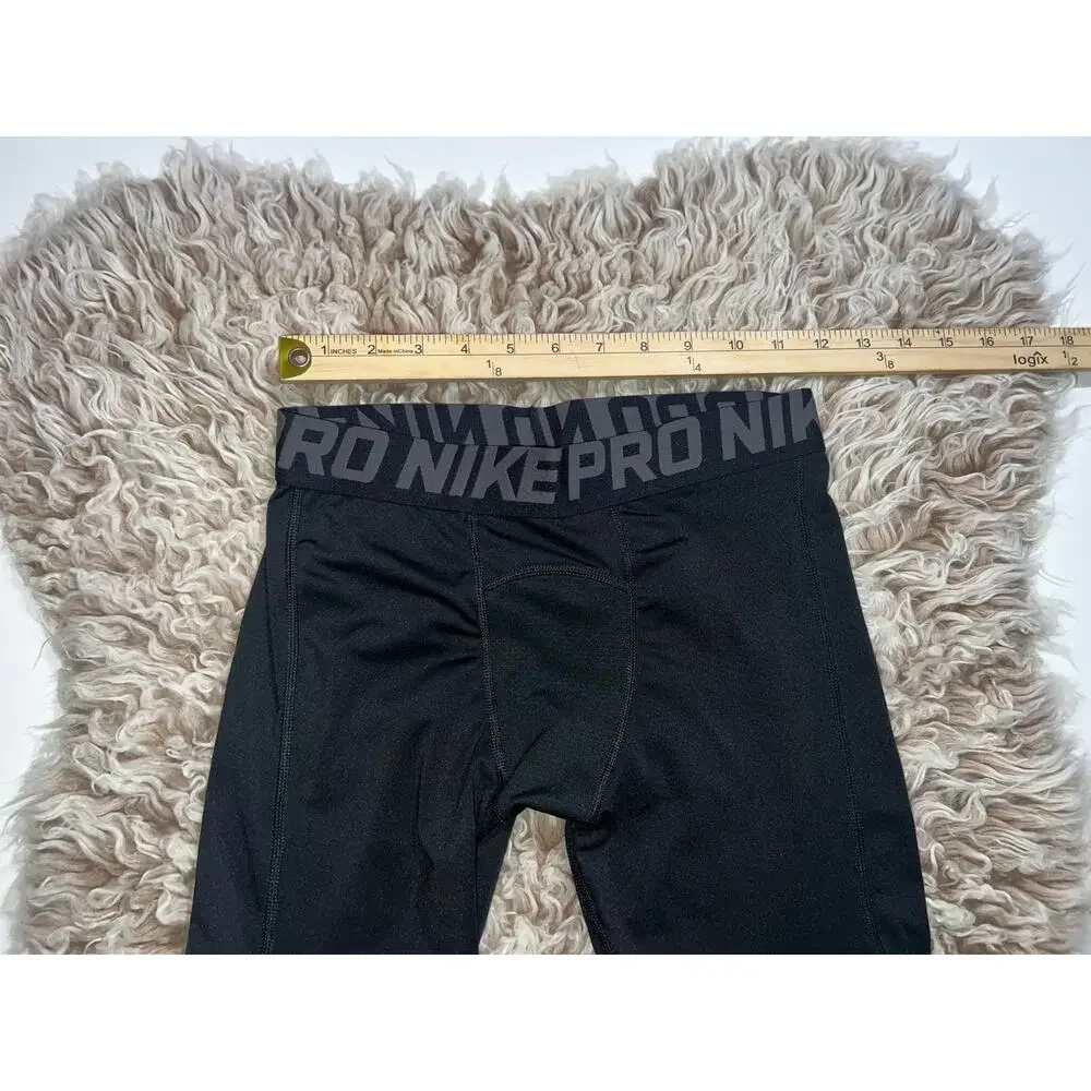 Nike pro kids black compression capris